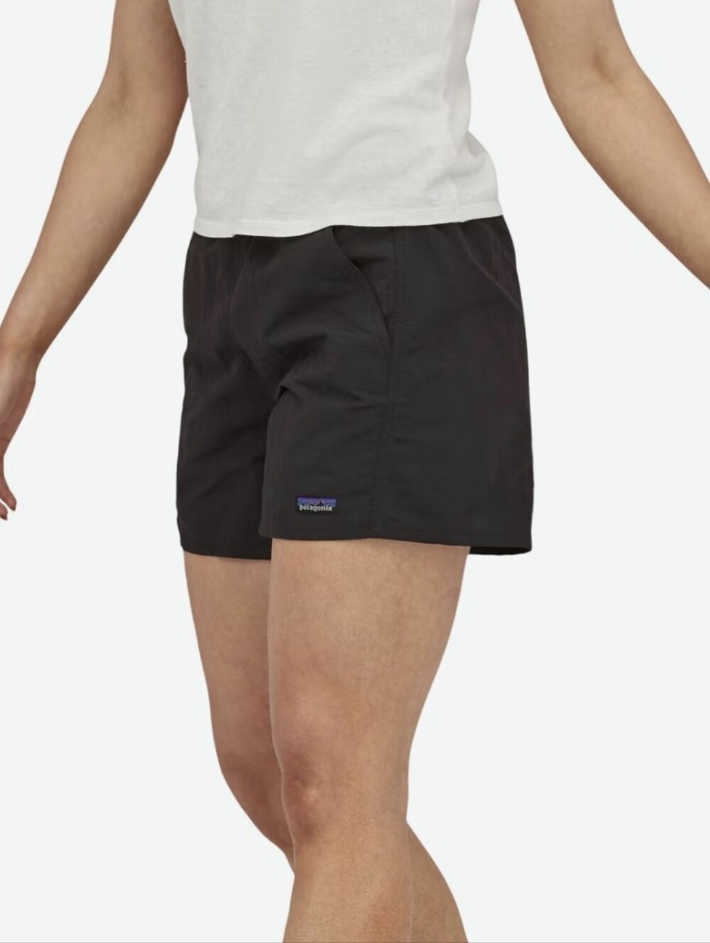 Patagonia Baggies 4" Inseam Shorts. Black. Women's Size M